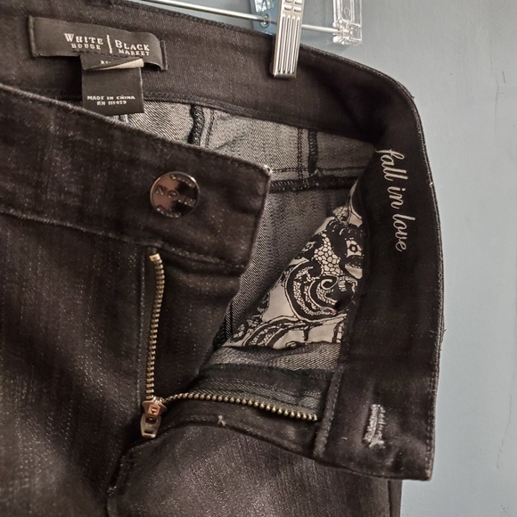 White House Black Market Noir Jeans - Picture 5 of 6